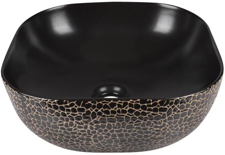 Differnz Waskom Differnz Safari 51x40x14.5 cm Keramiek Zwart