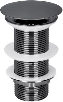Differnz Wastafel Afvoerplug Differnz Always Open 10 cm Gunmetal Differnz