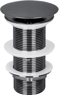 Differnz Wastafel Afvoerplug Differnz Always Open 7 cm Gunmetal