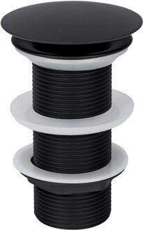 Differnz Wastafel Afvoerplug Differnz Always Open 7 cm Mat Zwart