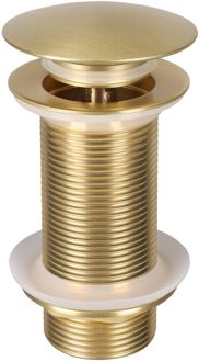 Differnz Wastafel Afvoerplug Differnz Pop Up Design 9.8 cm Goud