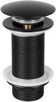 Differnz Wastafel Afvoerplug Differnz Pop Up Design 9.8 cm Mat Mat Zwart