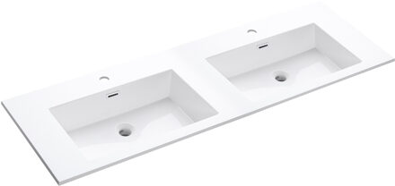 Differnz Wastafel Differnz Industrial 140x46 cm Wit Differnz