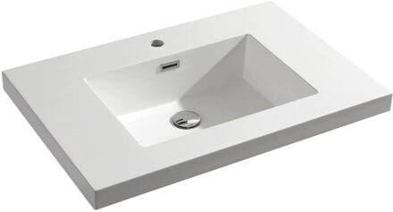 Differnz Wastafel Differnz Reno 75 cm Wit Differnz