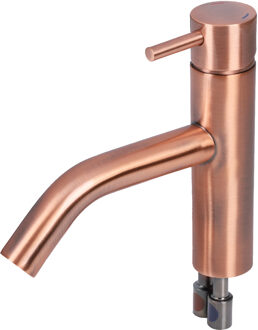 Differnz Wastafelmengkraan Differnz Gebogen Rood Koper