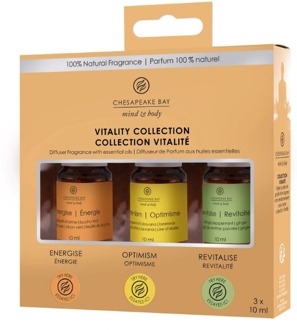 Diffuser Chesapeake Bay Candle Diffuser Oil Vitality 3 x 10 ml