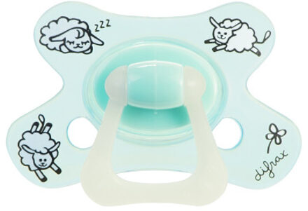 Difrax Difrax Natural 12+ M Fopspeen Blauw