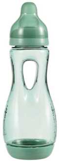 Difrax Handgreep Babyfles - Sage/Groen 240ml - Easy Grip