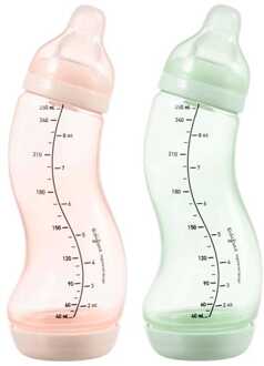 Difrax S-fles Anti-colic - natural 250ml 2 stuks