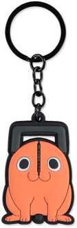Difuzed Chainsaw Man Rubber Keychain Pochita