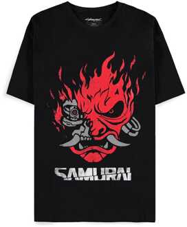 Difuzed Cyberpunk 2077 T-Shirt Samurai Bandmerch Size S