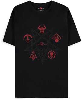 Difuzed Diablo IV T-Shirt Class Icons Size XXL