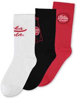 Difuzed Fallout Socks 3-Pack Nuka Cola 43-46