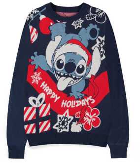 Difuzed Lilo & Stitch Sweater Stitch Santa (Christmas Jumper) Size M