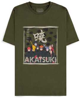 Difuzed Naruto Shippuden: Akatsuki Clan T-Shirt Size S