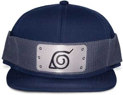 Difuzed Naruto Shippuden Snapback Cap Logo Blue