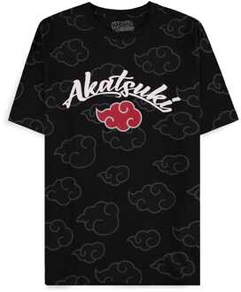 Difuzed Naruto Shippuden T-Shirt Akatsuki all over Size M