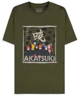 Difuzed Naruto Shippuden T-Shirt Akatsuki Clan Size XXL