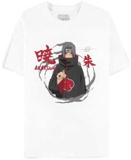 Difuzed Naruto Shippuden T-Shirt Itachi Uchiha White Size S