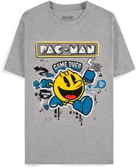 Difuzed Pac-Man T-Shirt Stencil Art Size L