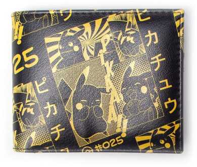 Difuzed Pikachu Manga Bifold Wallet