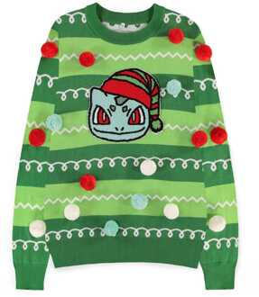 Difuzed Pokemon: Bulbasaur Patched Christmas Jumper