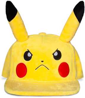 Difuzed Pokémon Snapback Cap Angry Pikachu
