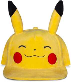 Difuzed Pokemon Snapback Cap Smiling Pikachu