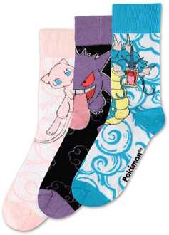 Difuzed Pokémon Socks 3-Pack Crew 39-42