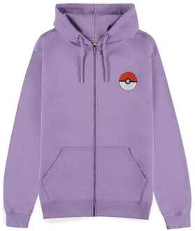 Difuzed Pokemon Zipper Hoodie Sweater Gengar Size L