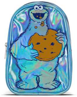 Difuzed Sesame Street Mini Backpack Cookie Monster Shiny