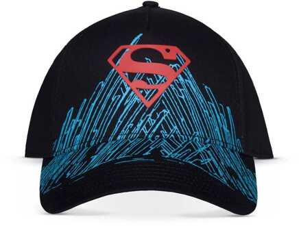 Difuzed Superman Baseball Cap Logo