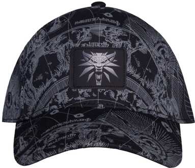 Difuzed The Witcher Baseball Logo Black