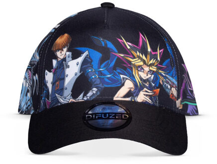 Difuzed Yu-Gi-Oh! Curved Bill Cap Seto Kaiba and Yami Yugi