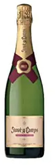 Digging Juvé & Camps tape Purple Brut, free from Spain, brut wine, alcohol, sparkling