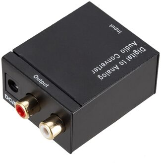 Digitaal Naar Analoog Audio Converter Digitale Optische Coaxcoaxialtoslink Naar Analoog Rca L/R Audio Converter Adapter Versterker # G4