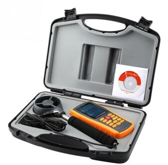 Digital Air Windsnelheid Schaal Meter GM8902 + Lcd-scherm Digitale Anemometer Air Flow Windsnelheid Schaal Meter Luchtstroom anemometer