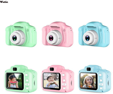 Digital Camera for Kids 2.0 Inch Gift Cartoon Cute Camera Outdoor Photography Kids Game Study Toy Camera Children Camera