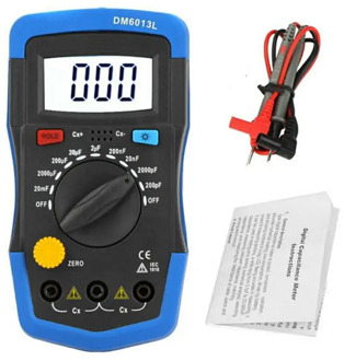 Digital Capacitance Capacitor Tester pF uF Circuit Gauge Tester with LCD Display