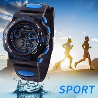 digital child watch Stopwatch Multi Function Alarm Clock 3Bar Sport Watches Electronic children wrist watch orologi bambini #N03