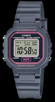 Digital clock Casio LA-20WH-8AD Women's