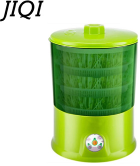 Digital DIY Bean Sprouts Maker 2/3 Layer Thermostat Green Seed Vegetable Growing Germinator Automatic Seedling Growth Bucket EU