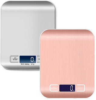 Digital Kitchen Scale, LCD Display 1g/0.1oz Precise Stainless Steel Food Scale for Cooking Baking weighing Scales Electronic