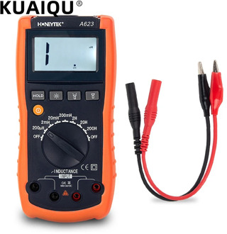 Digital Multimeter Lcr Meter Inductance Meter Tester Set Of Probes Feelers For Tester 200μH-200H Inductances Data HOLD A623