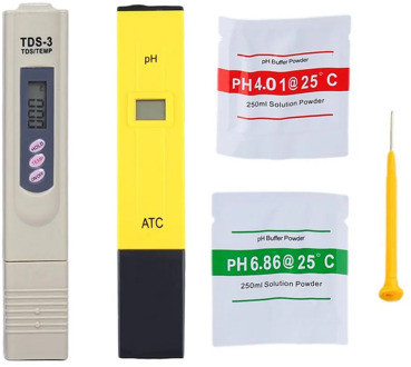 Digital PH /TDS/ EC Meter Tester Thermometer Pen Water Purity PPM Filter Hydroponic for Aquarium Pool Water Monitor