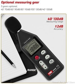 Digital Sound Level Meter Met Usb Data Verbinding 40-130dB Tester Volume Decibel Meten TA8152B Lcd Display M09 21