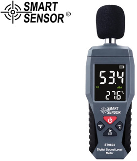 Digital Sound Level Noise Meter Measurement 30-130dB dB Decibel Detector Audio Tester Metro Diagnostic-Tool Smart Sensor ST9604