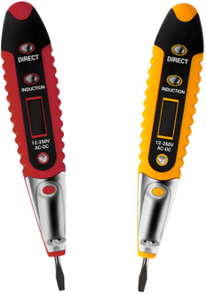 Digital Test Pencil Multifunction AC DC 12-250V Tester Electrical LCD Display Voltage Detector Test Pen