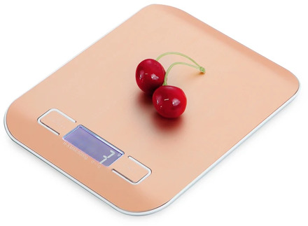 Digital Weighing Scale 10kg/5Kg Stainless Steel Kitchen Scale Food Diet Postal Balance Measuring Tool LCD Electronic Scales