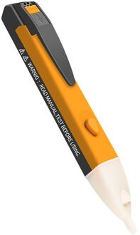 Digitale 90-1000V Ac Stroomspanningsdetectors Non-contact Tester Pen Tester Meter Volt Huidige Elektrische Test potlood Zilver
